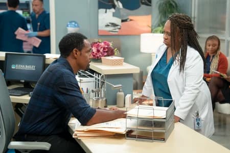 Greys Anatomy s21 e01 - JASON GEORGE, CHANDRA WILSON