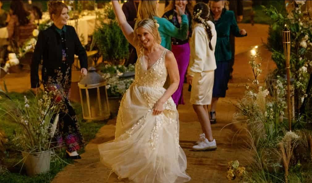 Bad Sisters Season 2 Episode 1 - Anne-Marie Duff as Grace Williams on wedding day