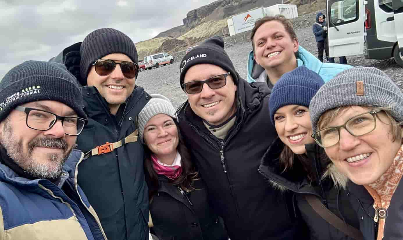 The Christmas Quest filming locations - cast photo