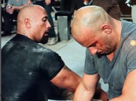 vin diesel and the rock fast and furious