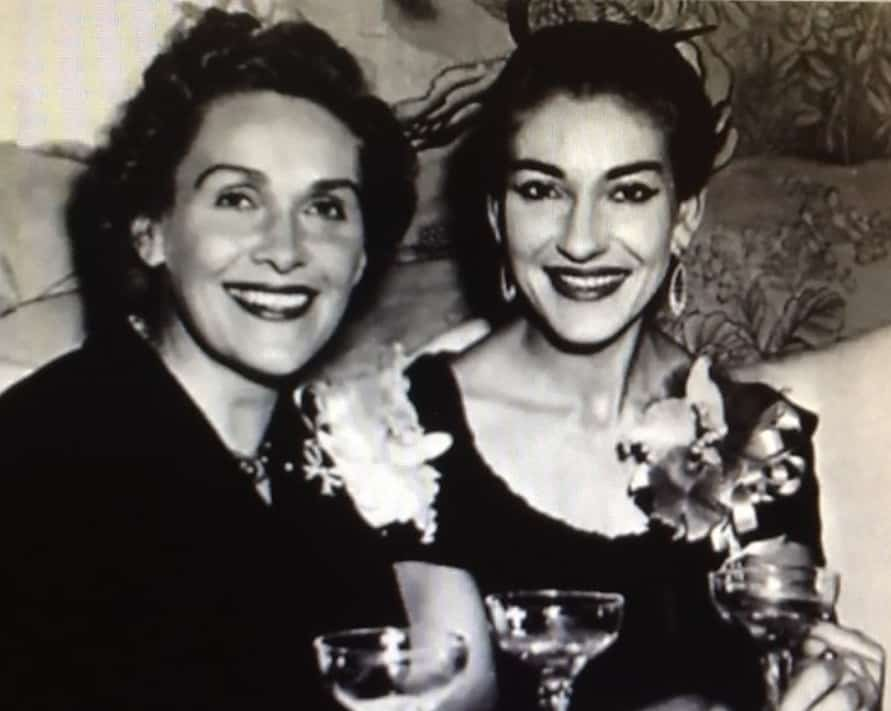 Maria Callas older sister Jackie